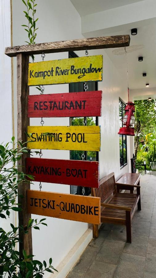Kampot River Bungalow By Mama Hotel Eksteriør billede